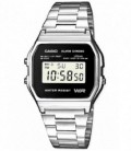 Reloj Hombre Casio digital multifunción de 33 mm. con correa de acero inox.