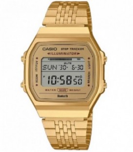 Reloj Hombre Casio digital multifunción bluetooth de 36 mm. con correa de acero inox.