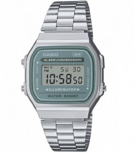 Reloj Unisex Casio digital multifunción de 34 mm. con correa de acero inox.