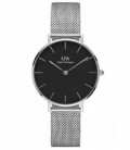 Reloj Mujer Daniel Wellington de 32 mm. en acero inoxidable plateado.