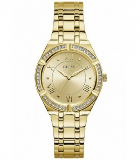 Reloj Mujer Guess de acero inox. con detalles en cristales.