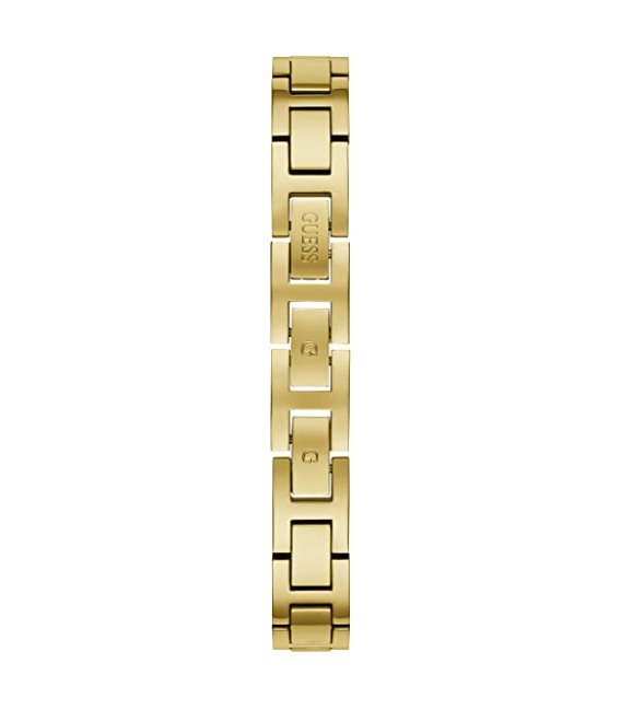 Reloj Mujer Guess de 30 mm en acero inoxidable dorado con piedras.