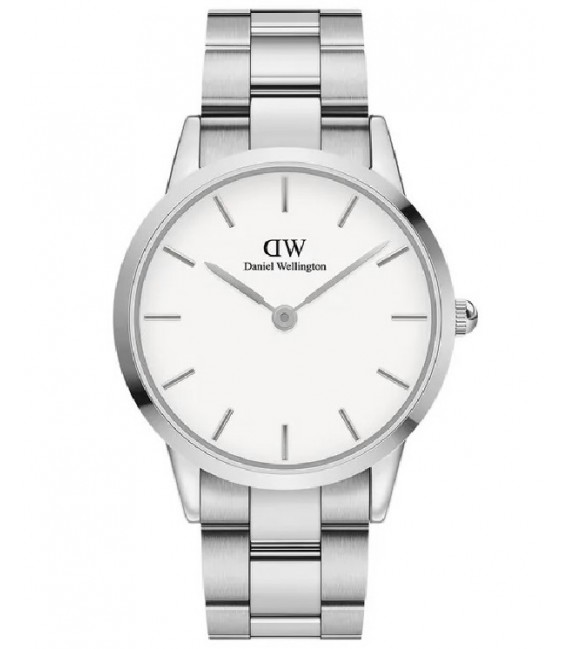 Reloj Hombre Daniel Wellington de 40 mm. en acero inoxidable plateado.