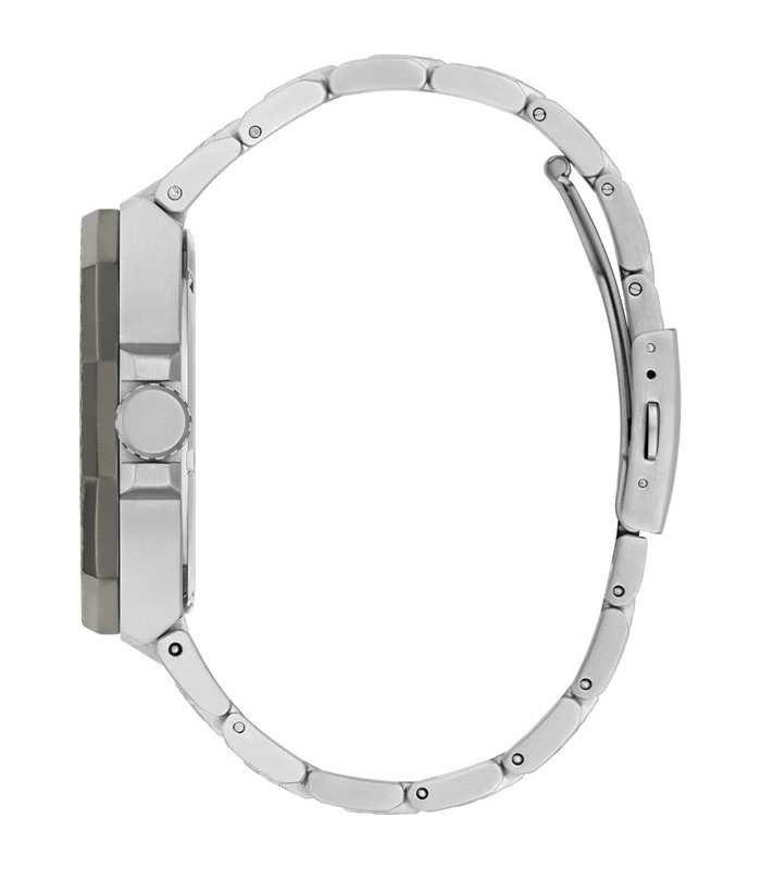 Joyería Zubiaga - Compra Reloj Hombre Guess multifunción diseño industrial  de 45 mm. en acero inox. texturizado.