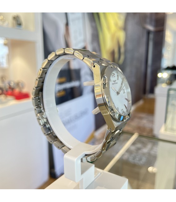 Reloj Mujer Sandoz de 35 mm con función de fecha y correa de eslabones.